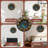 Golden Numbers On Cosmic Stone Clock