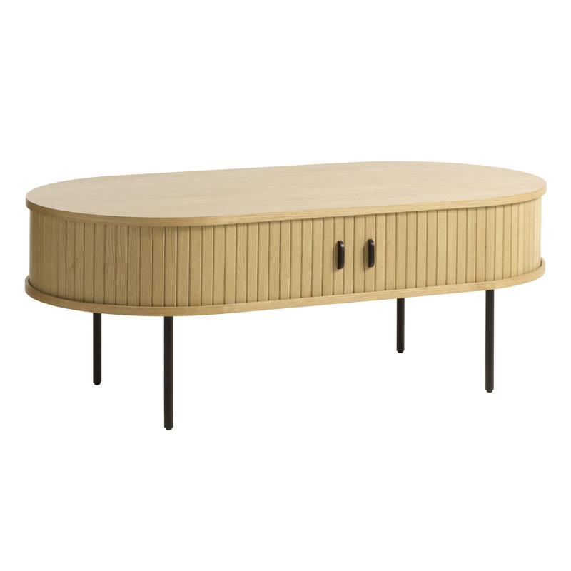 Table basse Iris, Chêne naturel