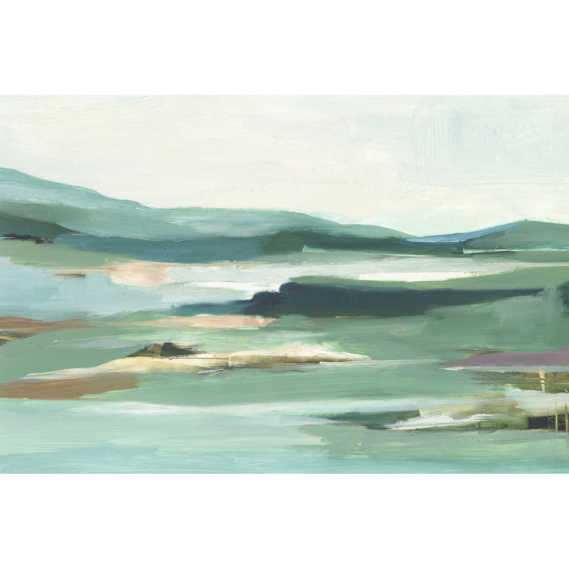 «Abbad Tranquil Colored Coast II On Canvas» par Ethan Harper, reproduction, H 12 po x l 18 po