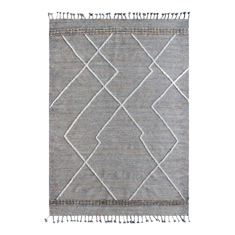 Moroccan Area Rug, Rectangle 8' x 10'