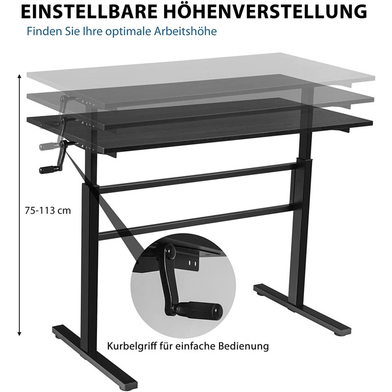 Computer Desk, Black