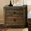 Table de bout avec 2 tiroirs, table de chevet Deford -374896271