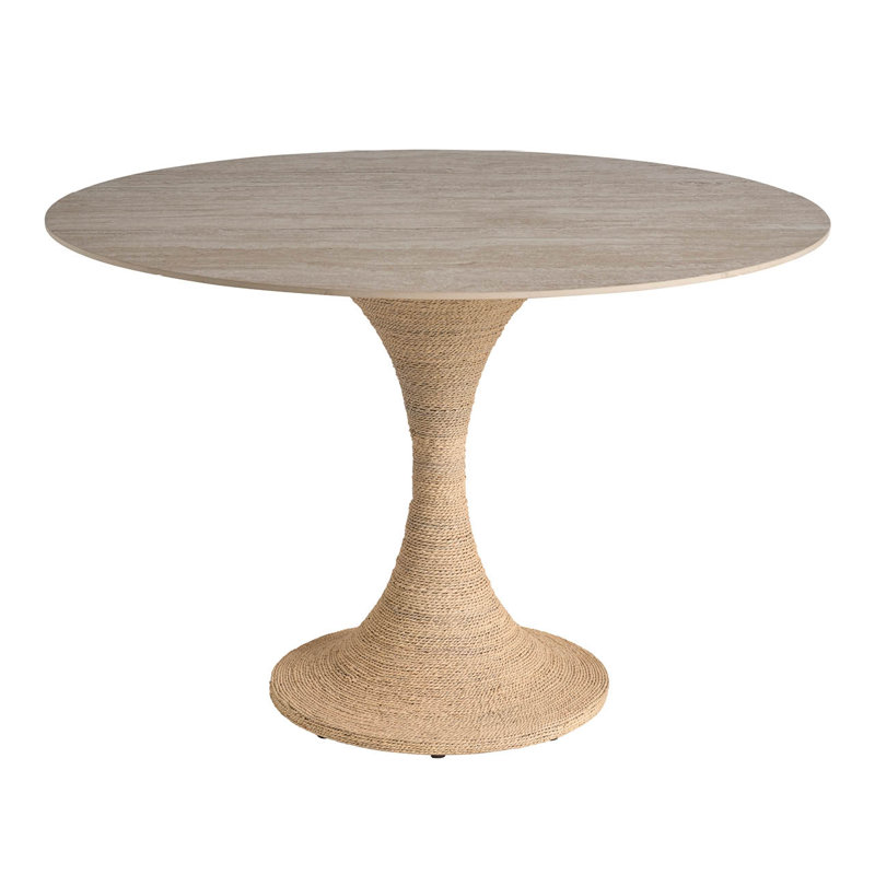 Oasis Round Marble Dining Table
