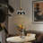1-Light Single Modern Dome Pendant Light with Mercury Glass（1-Set)