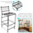 Modern Steel Wire Indoor/Outdoor Barstool-367714400