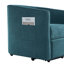 Fauteuils inclinables électriques Power Lift avec chenille confortable, conception de baril moderne pour la maison