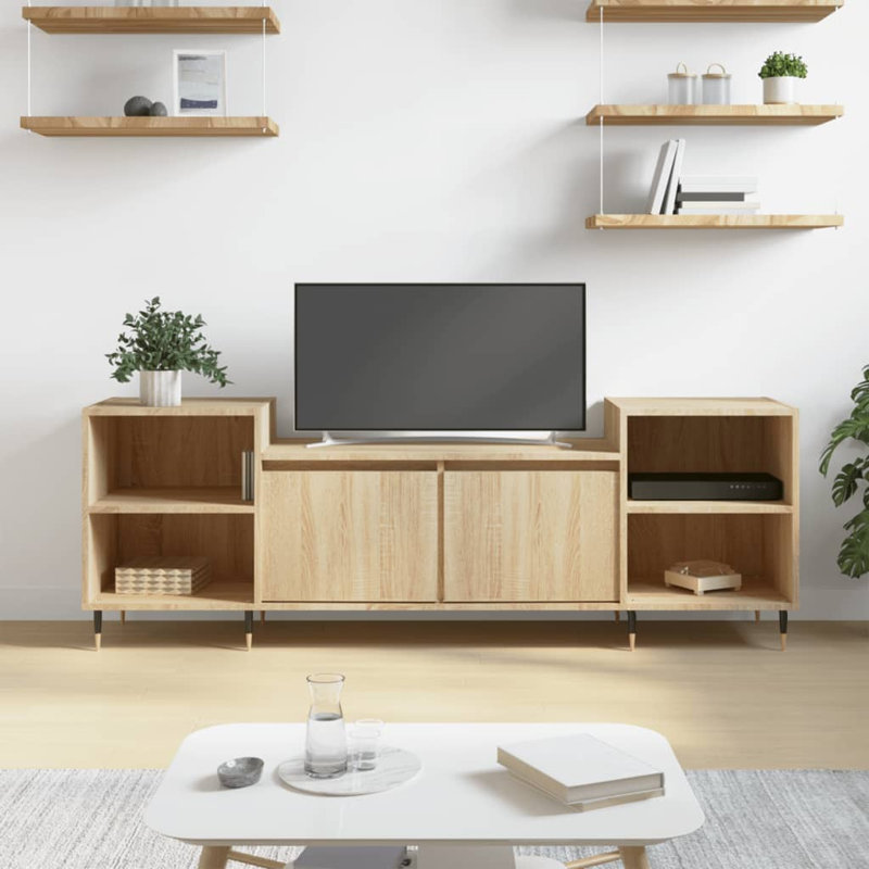 Stratmoor TV Cabinet Engineered Wood to 70", Sonoma oak