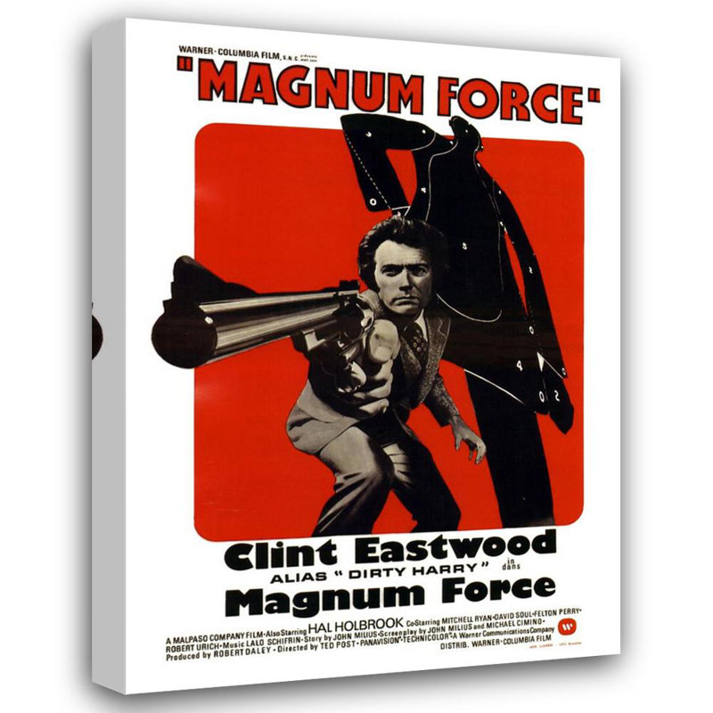 Magnum Force (Dirty Harry), 48" H x 35" W