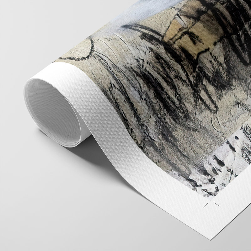 MaskedNotesVI -Canvas Print Only - NOT FRAMED, 36" H x 24" W