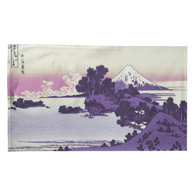 Hague Tea Towel Kitchen Towel, Poly Twill, Purple/Pink