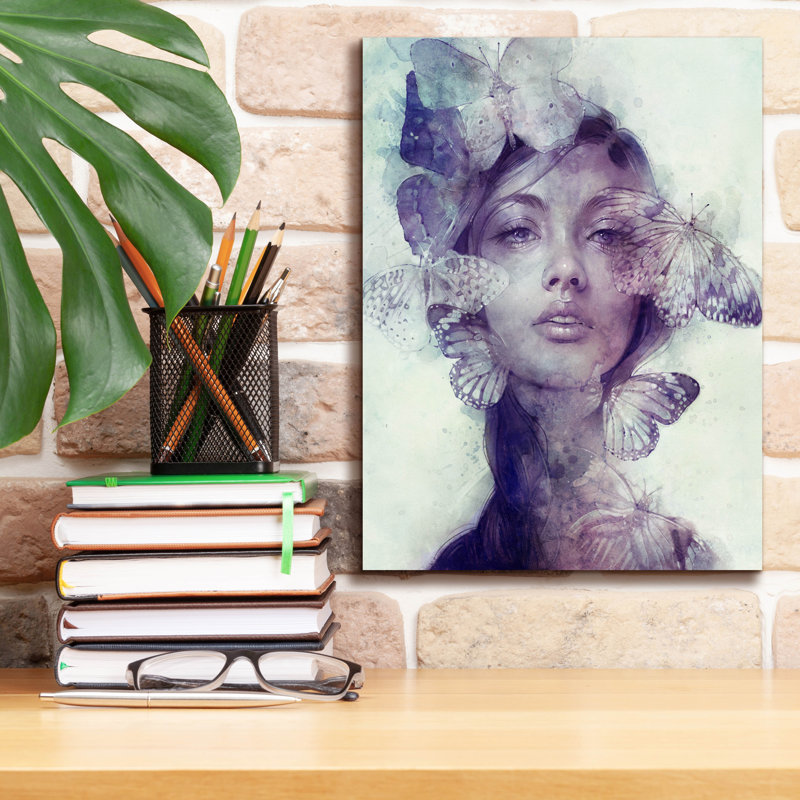 «Adorn» par Anna Dittman, impression sur toile tendue, H 16 po x l 12 po x P 0,75 po
