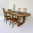 Maple Oval Solid Wood Dining Table