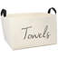Panier de rangement en tissu T serviettes