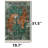Emerald Tiger Garden Traditional Rug-1605696215