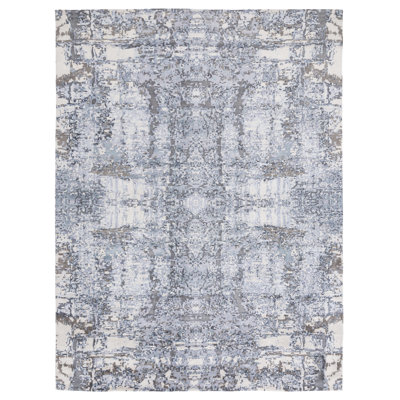 Centennial Hand Knotted Wool, Silk Abstract Rug