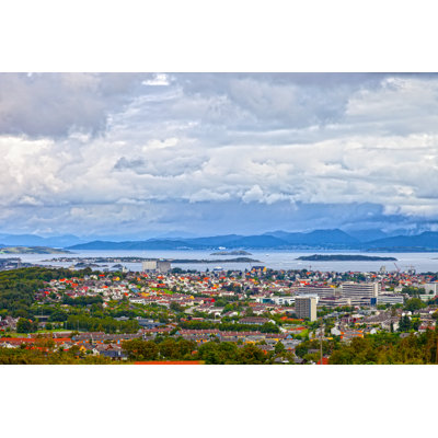 Stavanger by Nightman1965 - Wrapped Canvas Print