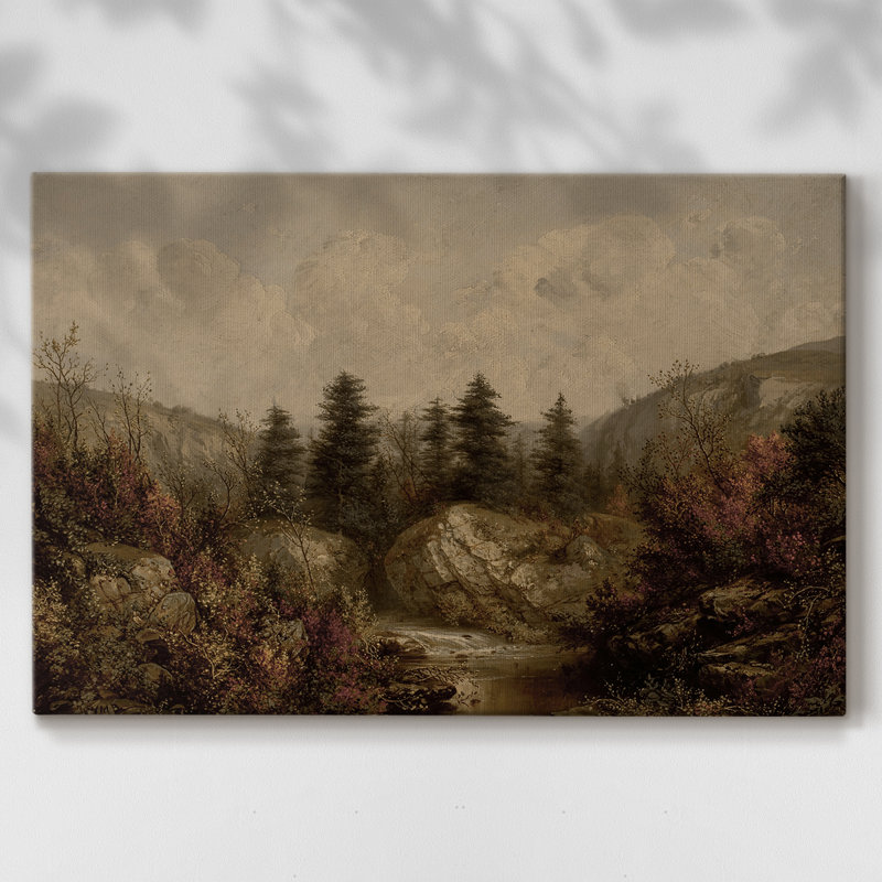 Paysages rétro-DCxxxi -Galerie enveloppée Cavas, 24 x 36