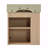 21.6 " Modern Floating Bathroom Vanity With Ceramic Basin-1096780390