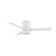 Axis 3 - Blade Indoor/Outdoor Smart Flush Mount Ceiling Fan with Remote Control and LED Light Kit Included, Works With Alexa and iOS / Android App