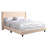 Elegant King Upholstered Transitional Bed