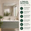 Metal Flat Wall Mirror-36806065