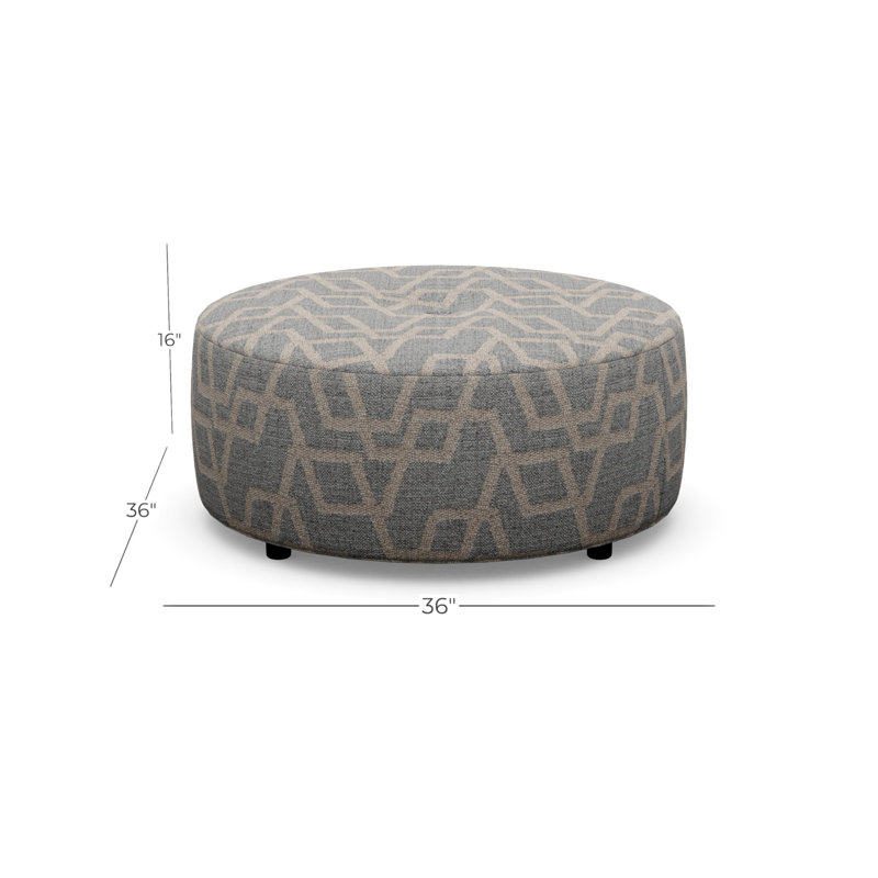 Pouf Round Ottoman, Perky 855437