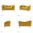 Sidwell Upholstered 64.6'' Loveseat-78311901