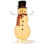Iron Freestanding Christmas Outdoor Lights