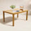 Suchta Teak Wood Outdoor Dining Table