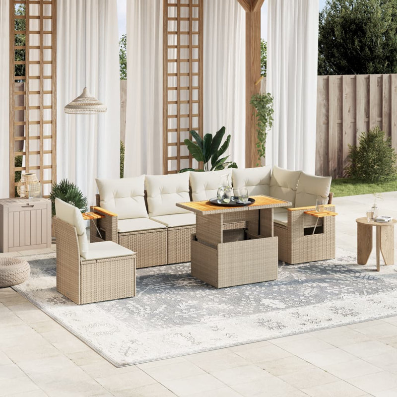 Ensemble de canapé de jardin Vidaxl