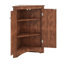 Armoire d'angle avec tablettes et portes réglables-113793379