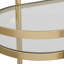 Birch Lane™ Chester Gold Bar Cart