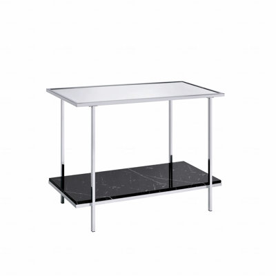 Rye 48'' Glass Top Console Table