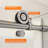 57"-59" W x 60" H Frameless Sliding Tub Door, 5/16" (8mm) Clear Tempered Glass, Single Sliding Bathtub Door with Stainless Steel Roller, Reversible Installation-92341283