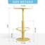 Table d'extérieur Sory L 23,62 x l 23,62-494593408