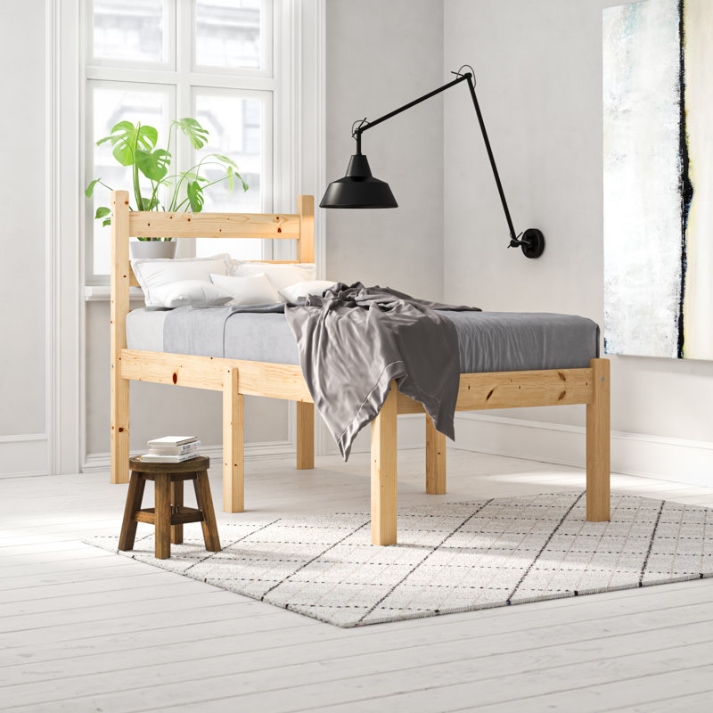 Edmonton European Single Heavy Duty Solid Bed
