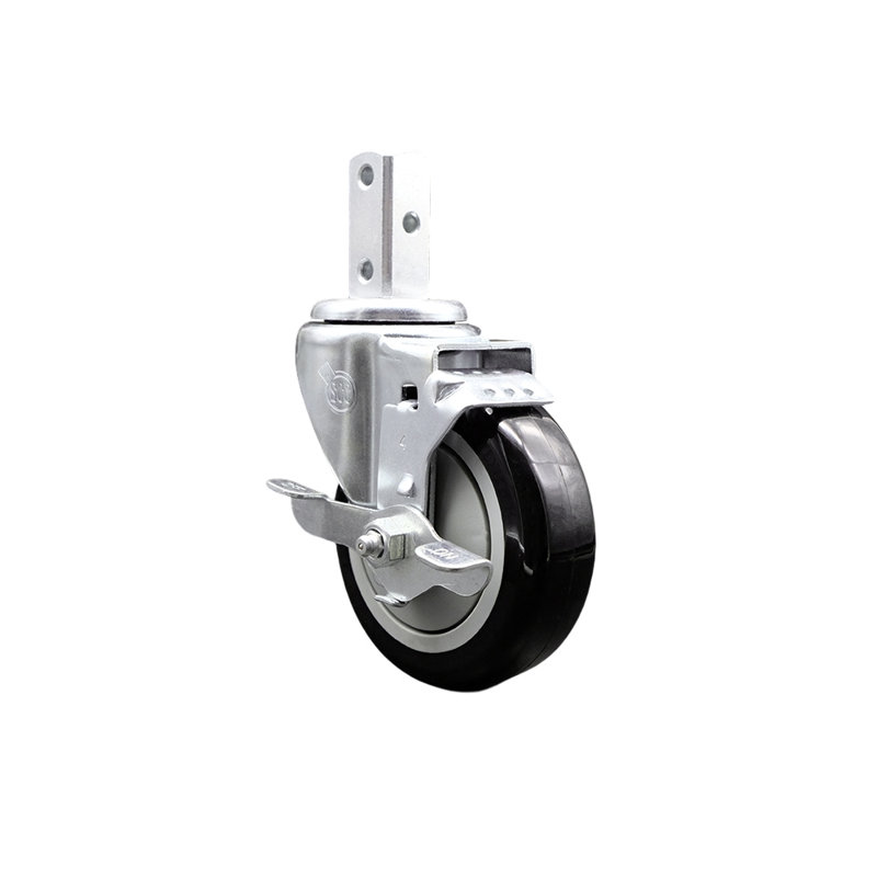 Polyurethane Caster, Black