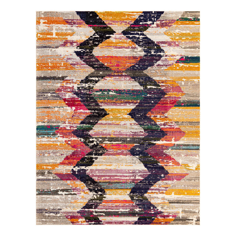 Washable Indoor Rug, Rectangle 7'10" x 10'