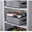 Ensemble de bacs de rangement trapézoïdaux en tissu-86183730