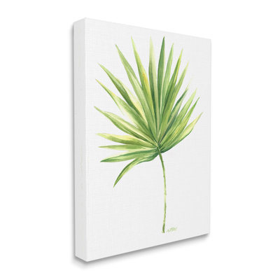 " Tropical Green Palm Fan " by Melissa Hyatt LLC Painting Print