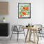 Cadre flottant Juice Orange Vine & Stripes, design par Paul Brent-1304238788-1304238791