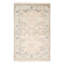 Tapis beige nouvel âge en laine noué à la main de conception unique Allerdale