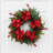 Poinsettia and Berry Wreath