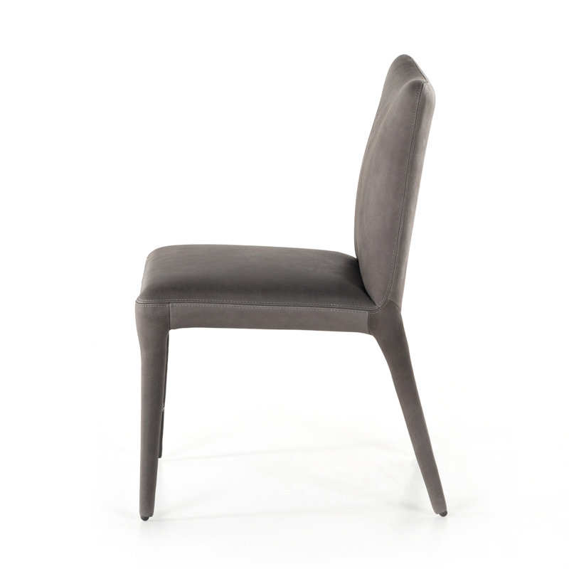 Keavy 19'' H Upholstered Side Chair, Heritage Graphite