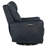 Sheria Leather Swivel Power Recliner with Articulating Headrest-803357868