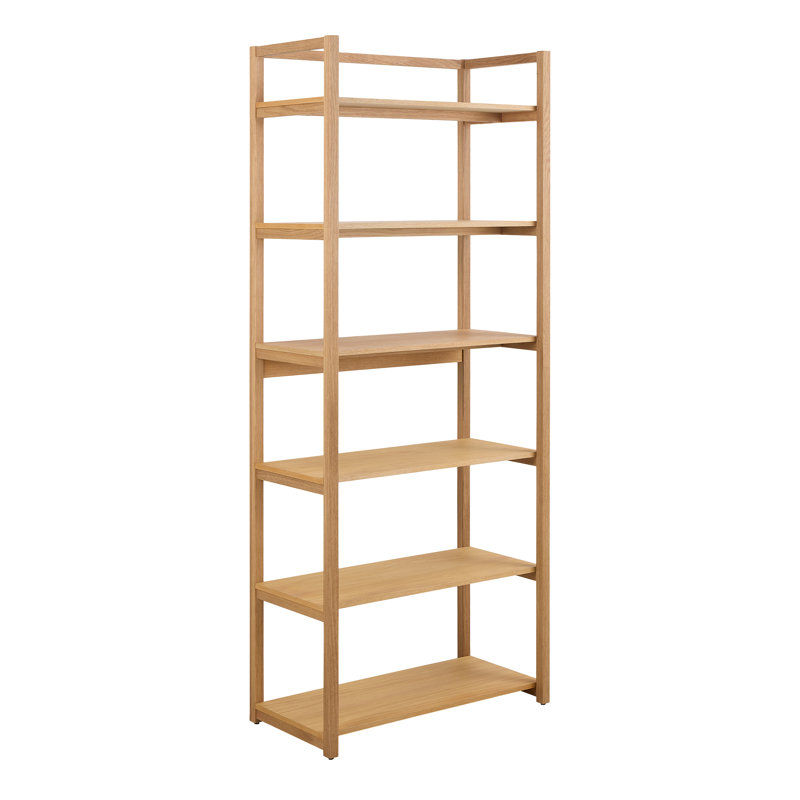 Ruman 199.2cm H x 80cm W Standard Bookcase