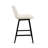Cannell Upholstered Counter Stool with Metal Frame-776172574