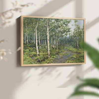 In the Forest -Framed Print - Restickable