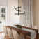 Birney 6 - Light Dimmable Modern Linear Chandelier