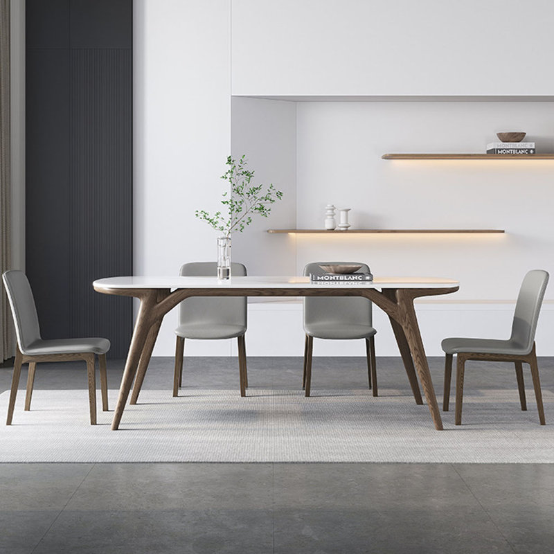 Tiso Rectangular Dining Set, 29.52"H x 55.11"L x 31.49"W